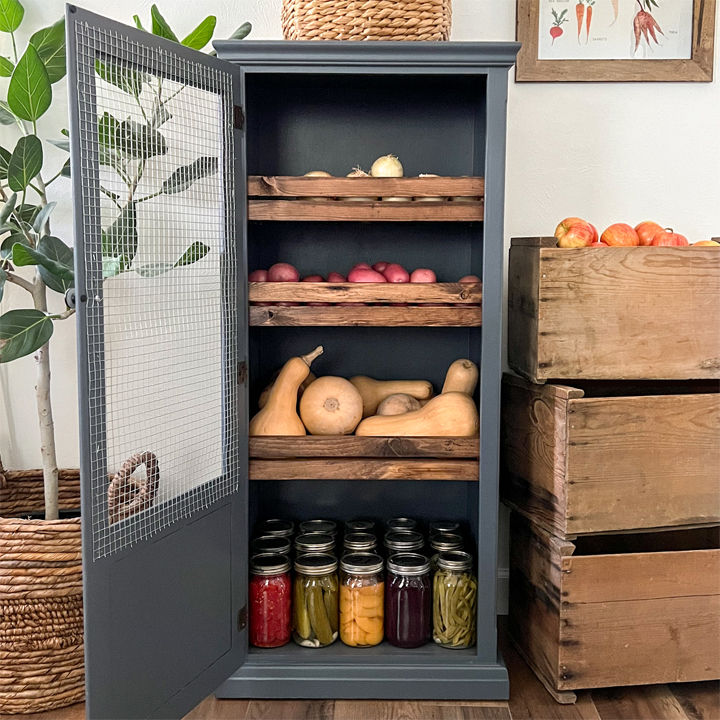 DIY Vegetable Storage Bin With Dividers - Anika's DIY Life